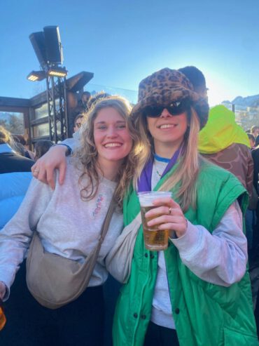 Renee en Anne Ski vakantie